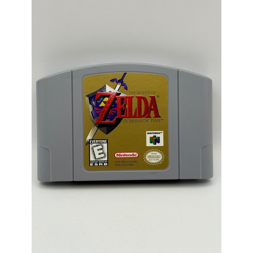 The Legend of Zelda Ocarina of Time Nintendo 64 N64 Game Cartridge NUS-006-01